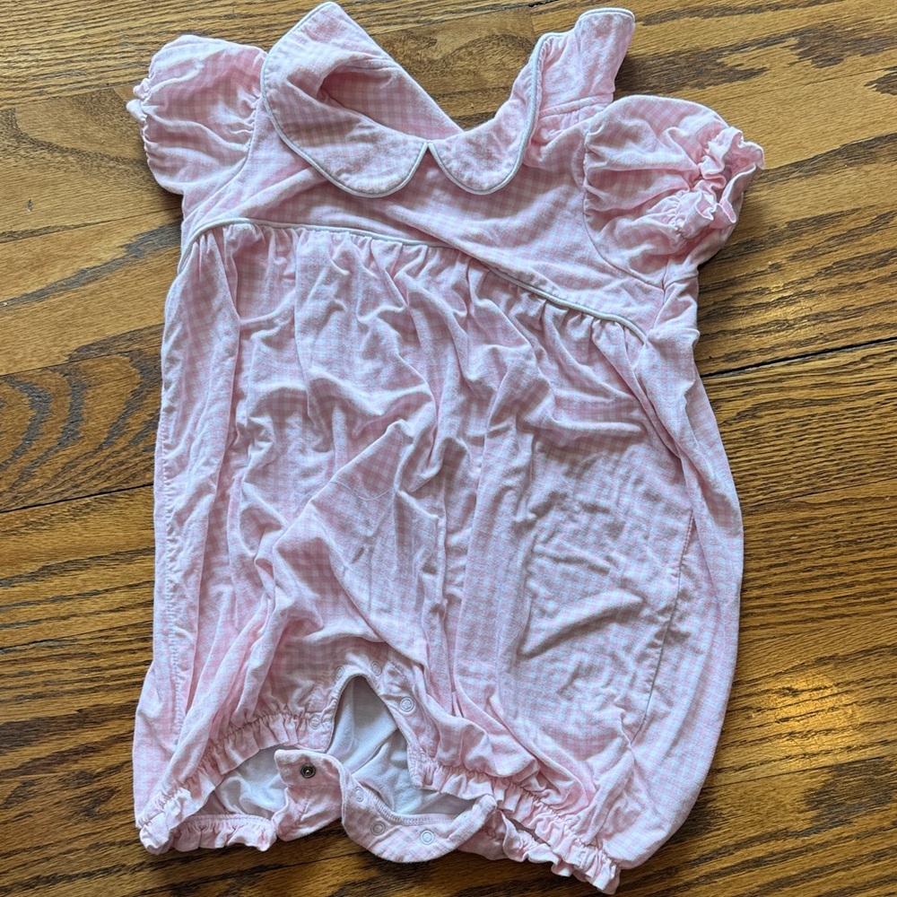 Angel Dear Pink Gingham Kids Dress